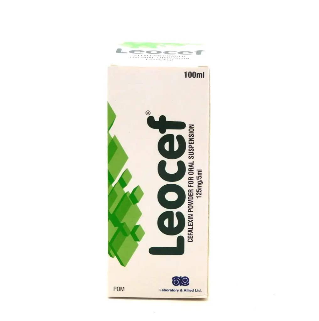 Cefalexin Suspension 100ml (Leocef)