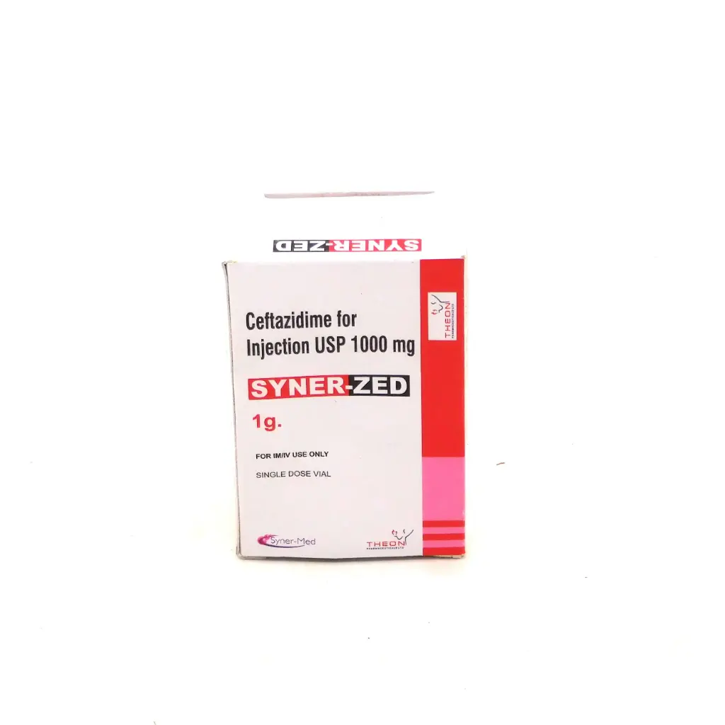 Ceftazidime 1g Injection (Syner-zed)