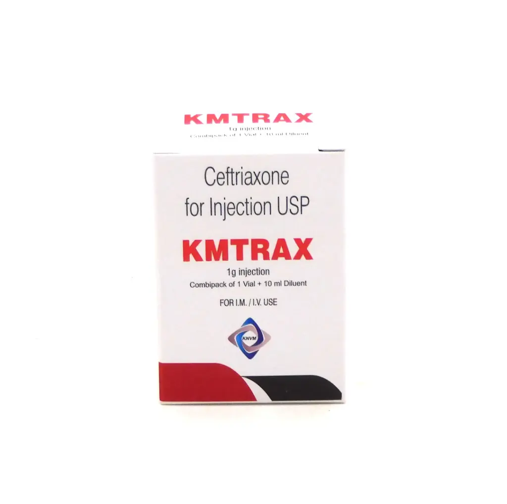 Ceftriaxone 1g Injection (KMTRAX)