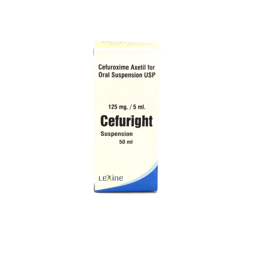 Cefuroxime Axetil 125mg/5ml Oral Suspension 50ml (Cefuright)