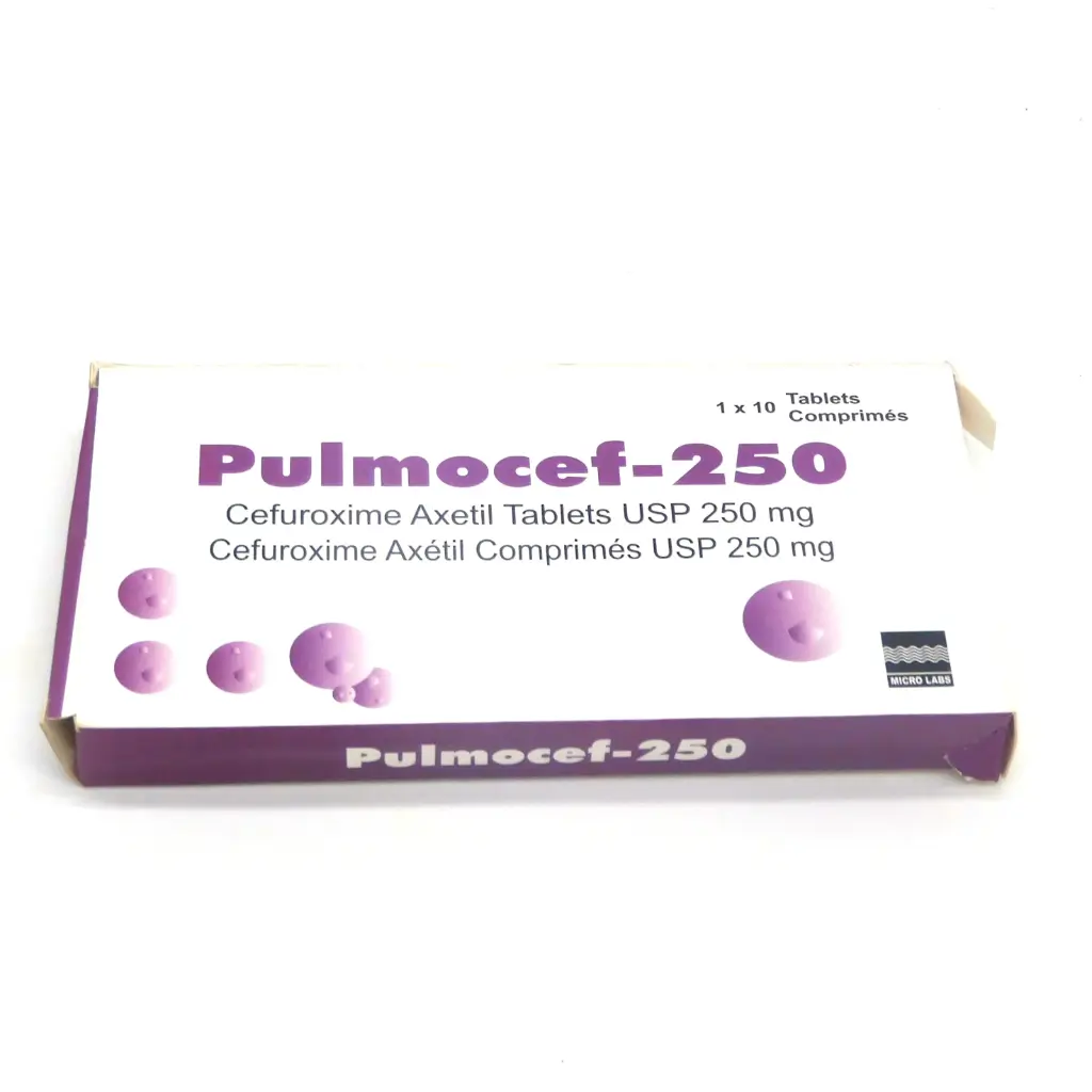 Cefuroxime Axetil 250mg Tablets (Pulmocef)