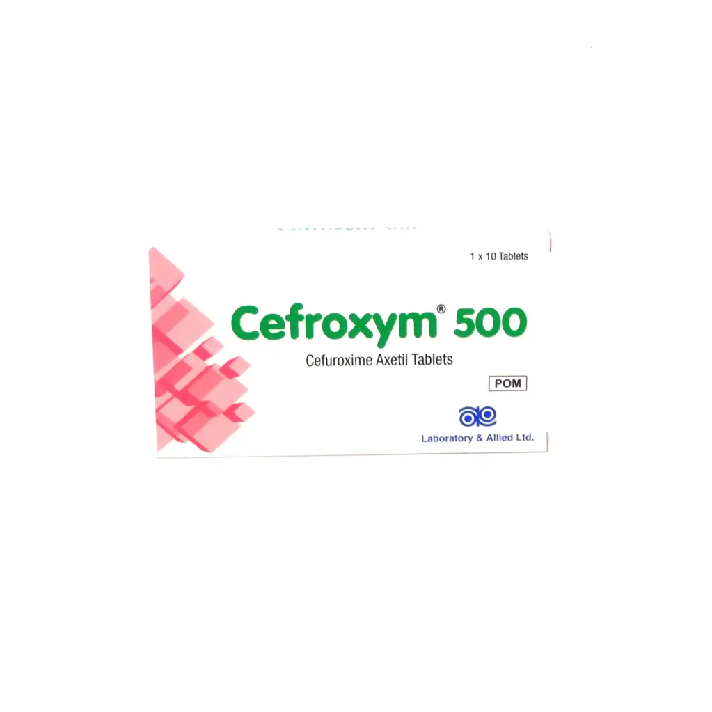 Cefuroxime Axetil 500mg Tablets (Cefroxym 500)