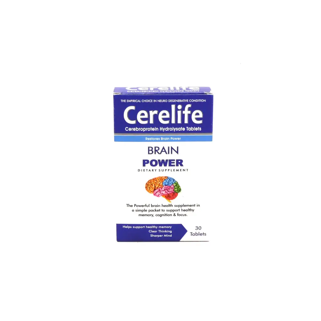 Cerebroprotein Hydrolysate 90mg Tablets (Cerelife)