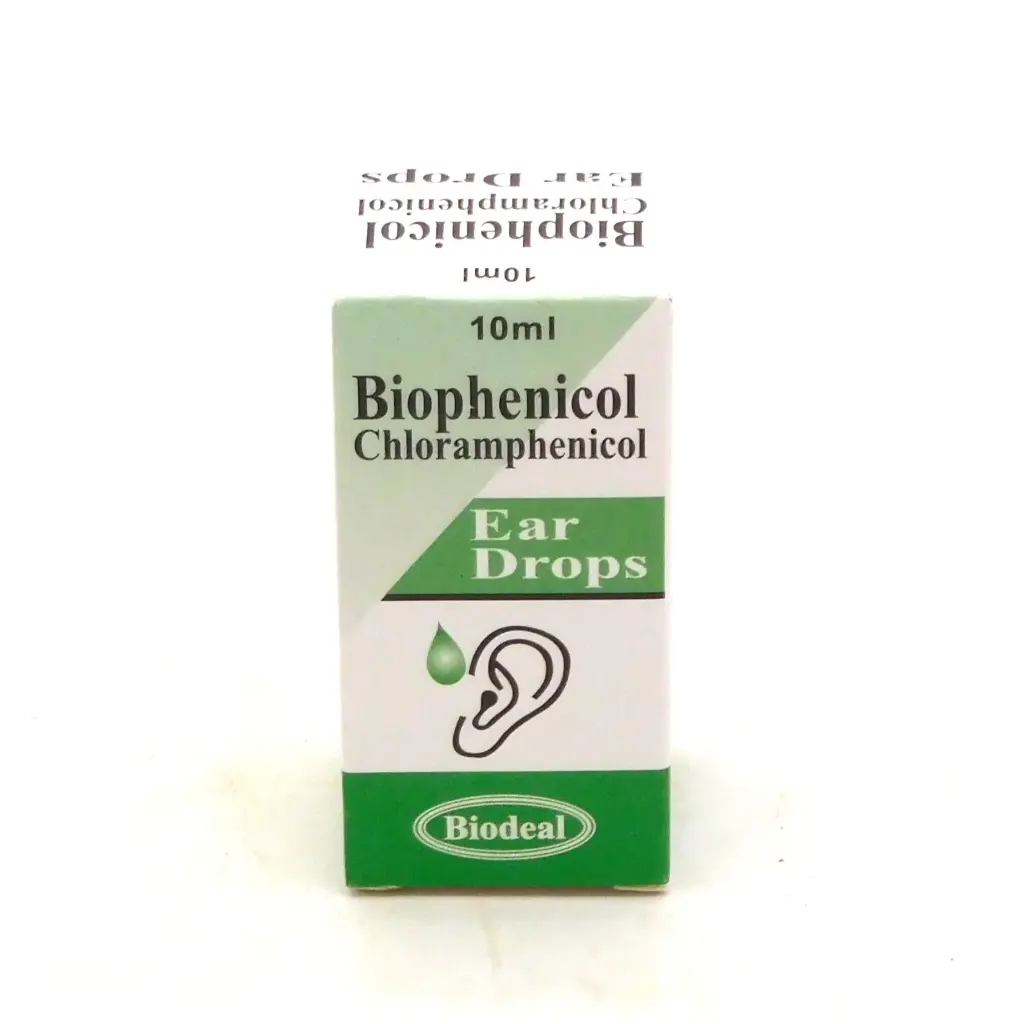Chloramphenicol Ear Drops 10ml (Biophenical)