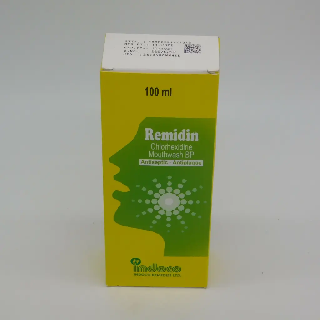 Chlorhexidine Mouthwash 100ml (Remidin)