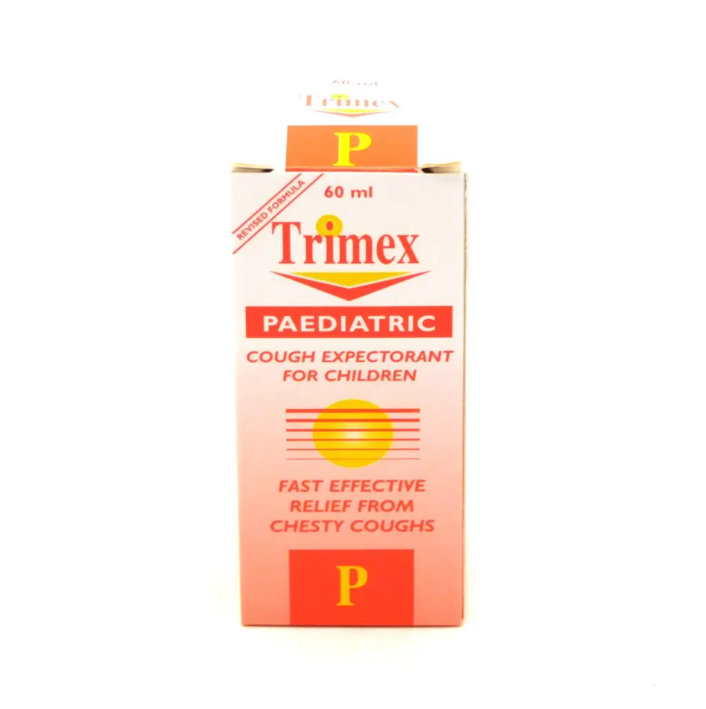 Chlorpheniramine Maleate/Pseudoephedrine HCl/Guaifenesin 1mg/15mg/50mg/5ml Syrup 60ml (Trimex Paediatric)