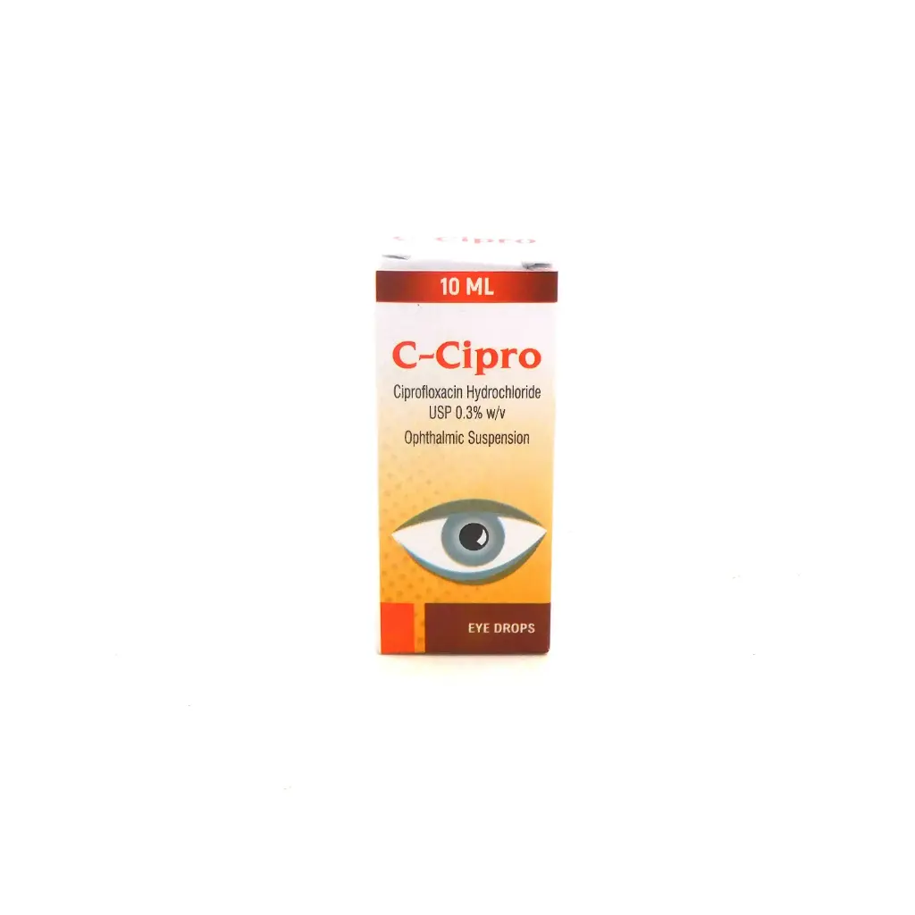 Ciprofloxacin 10ml Drops (C-Cipro)