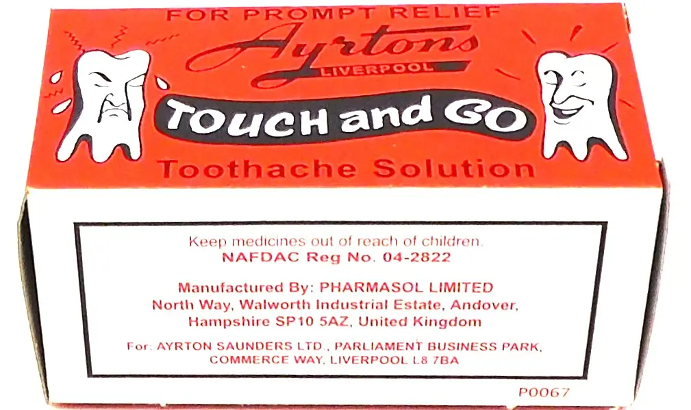 Touch and Go 7ml (Pharmasal ltd)