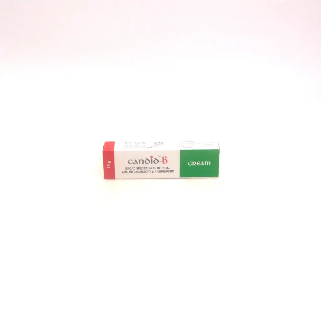 Clotrimazole/Be(Clotrine B)tamethasone 1%/0.025% w/w Cream 15g (Candid B)