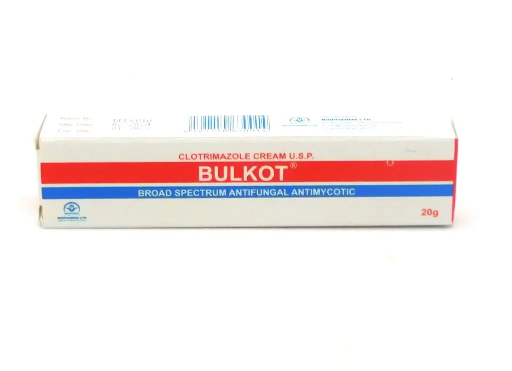 Clotrimazole Cream 20g (Bulkot)