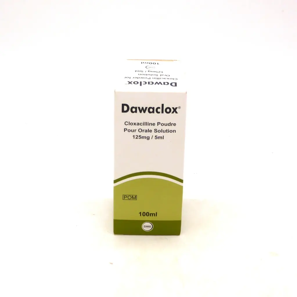Cloxacillin 125mg/5ml Suspension 100ml (Dawaclox)