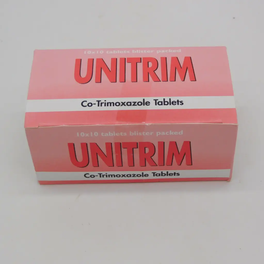 Co-Trimoxazole 400/80mg Tablets Blister (Unitrim)