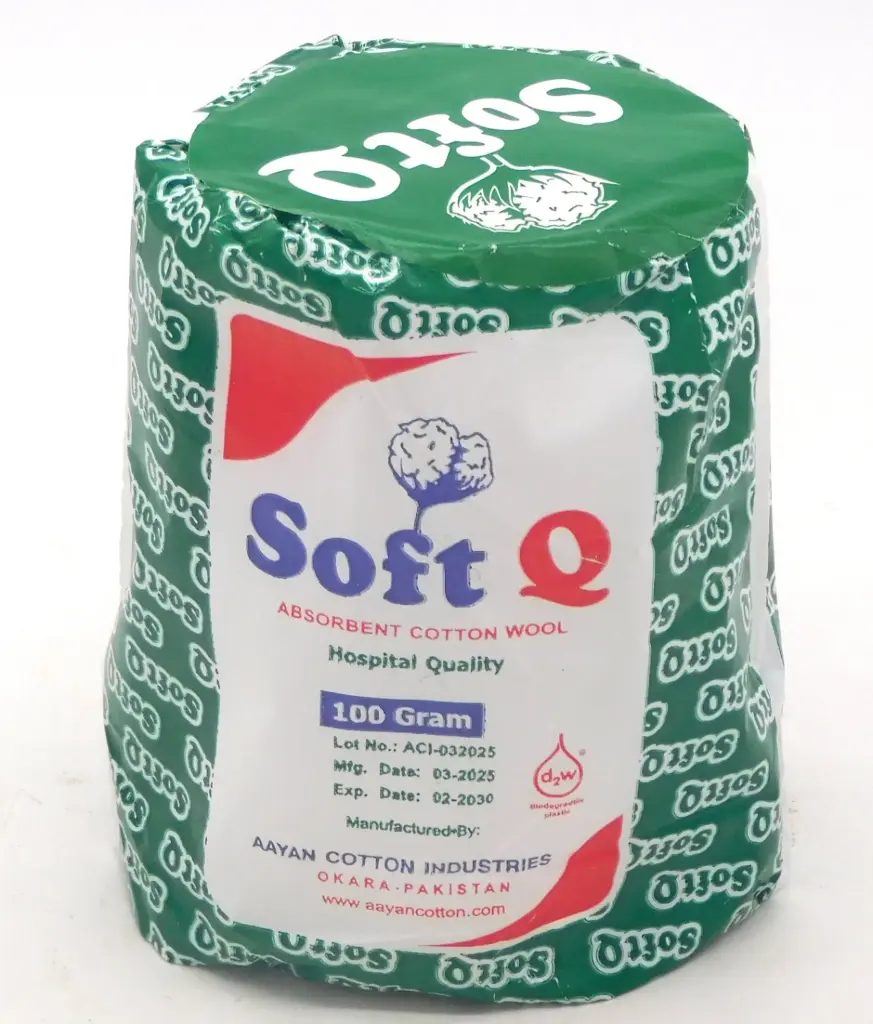 Cotton Wool 100g (Soft Q)