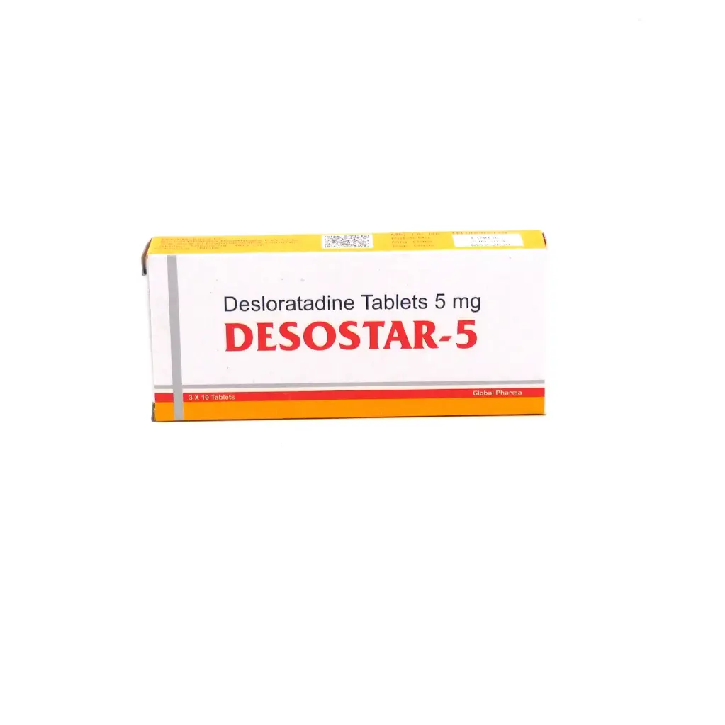 Desloratidine 5mg Tablets (Desostar-5) 