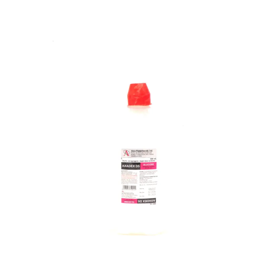 Dextrose 5% 500ml (Axadex)
