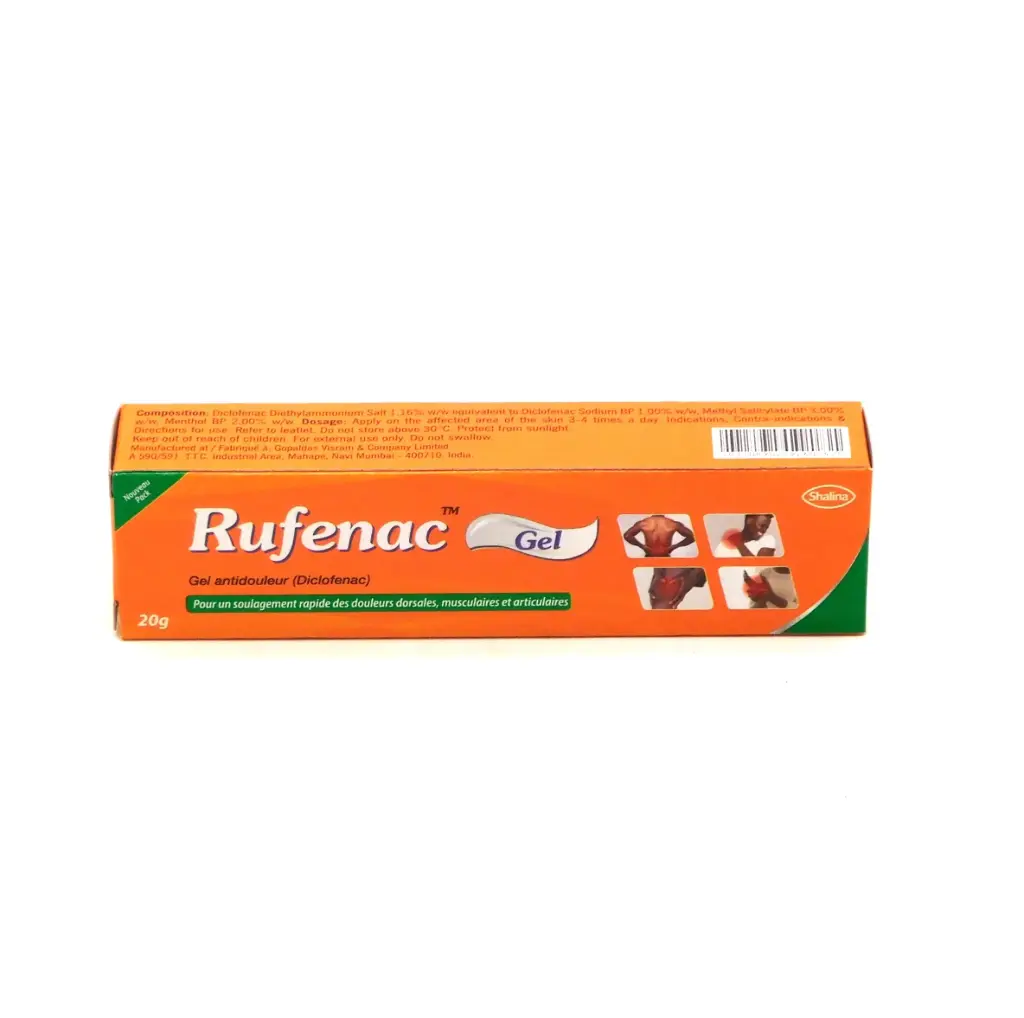Diclofenac Gel 20gm (Rufenac)