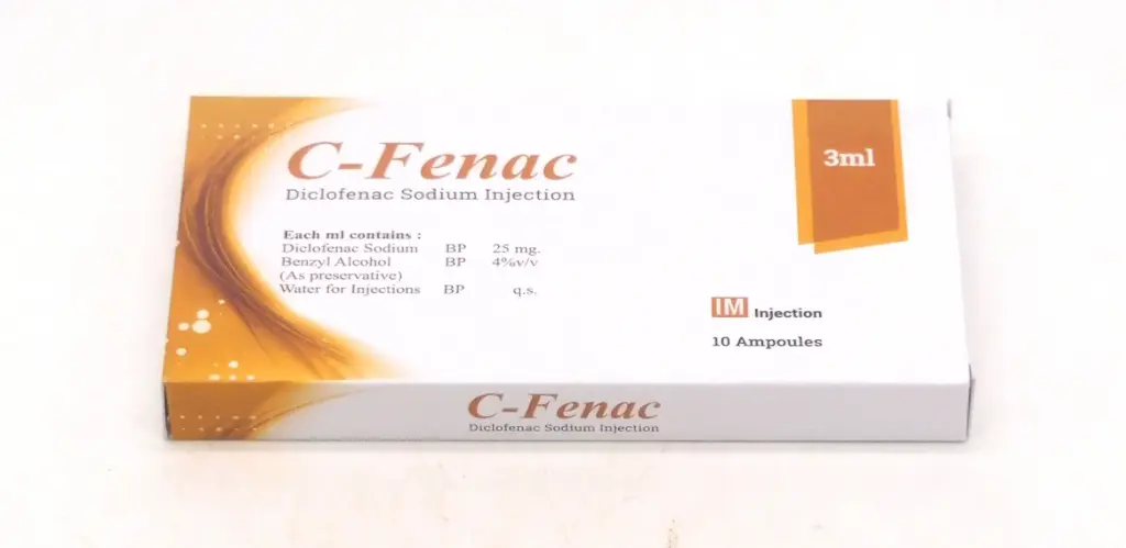 Diclofenac Injection 75mg/3ml (C-Fenac)