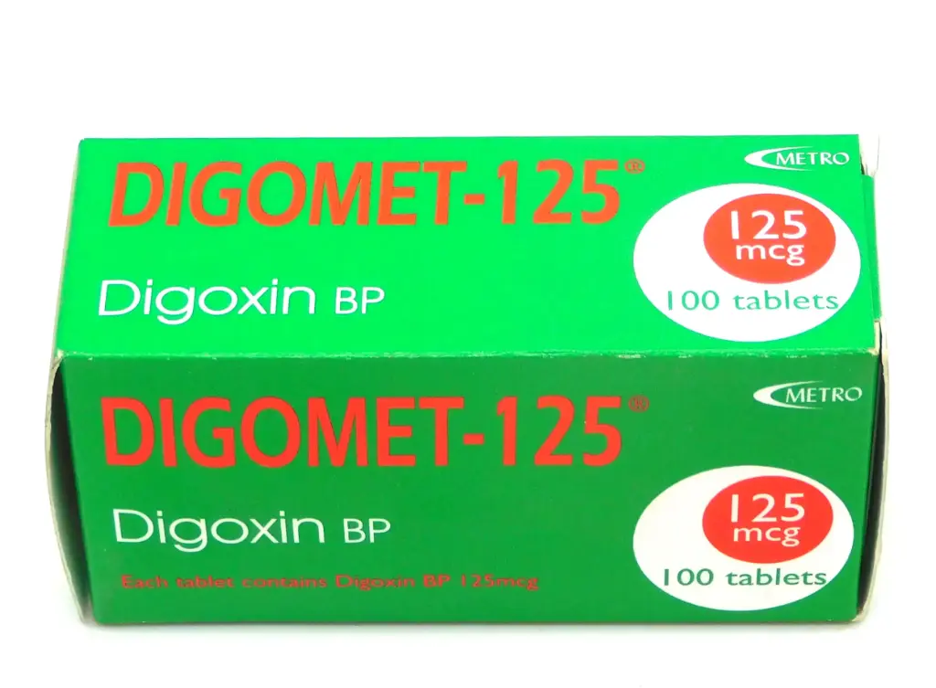 Digoxin 125 mcg Tablets (Digomet-125)