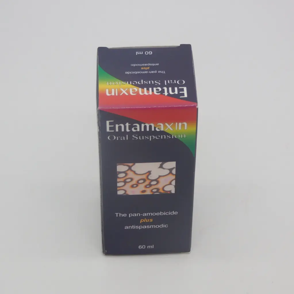 Diloxanide/Metronidazole Suspension 250mg/200mg / 10ml suspension 60ml (Entamaxin)
