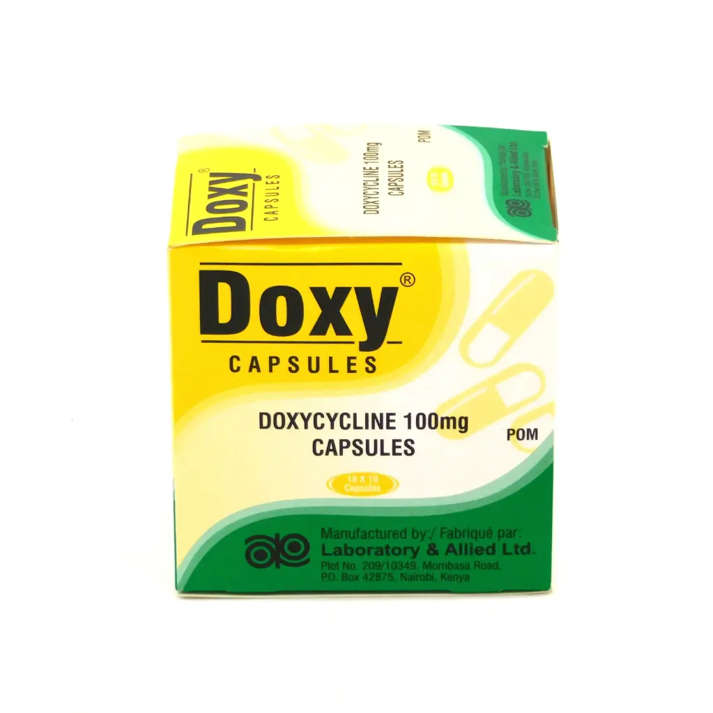 Doxycycline 100mg Capsules Blister (Doxy)