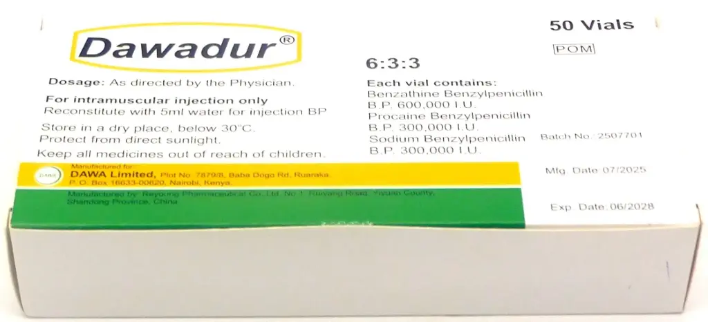 Triple Penicillin Injection 6:3:3 (Dawadur)