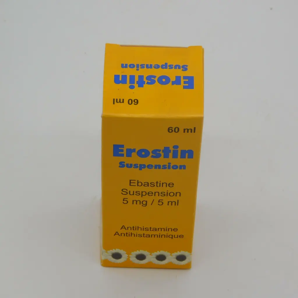Ebastine 5mg/5ml Suspension 60ml (Erostin)