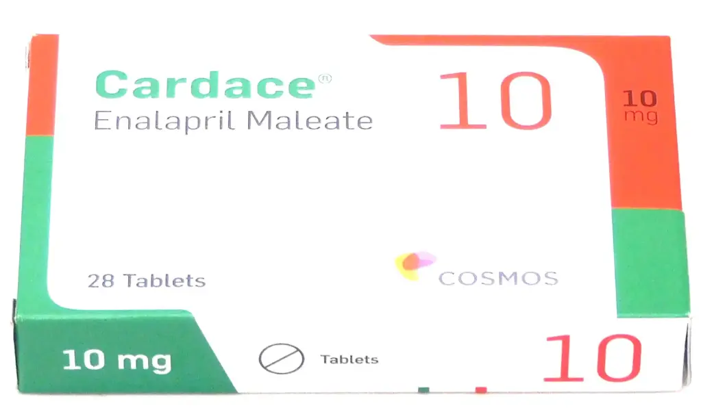 Enalapril 10mg Tablets (Cardace)  