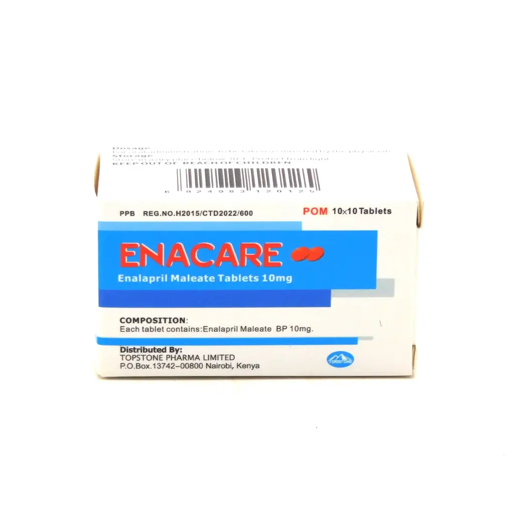 Enalapril 10mg Tablets (Enacare)