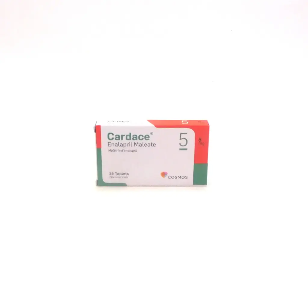 Enalapril 5mg Tablets (Cardace)