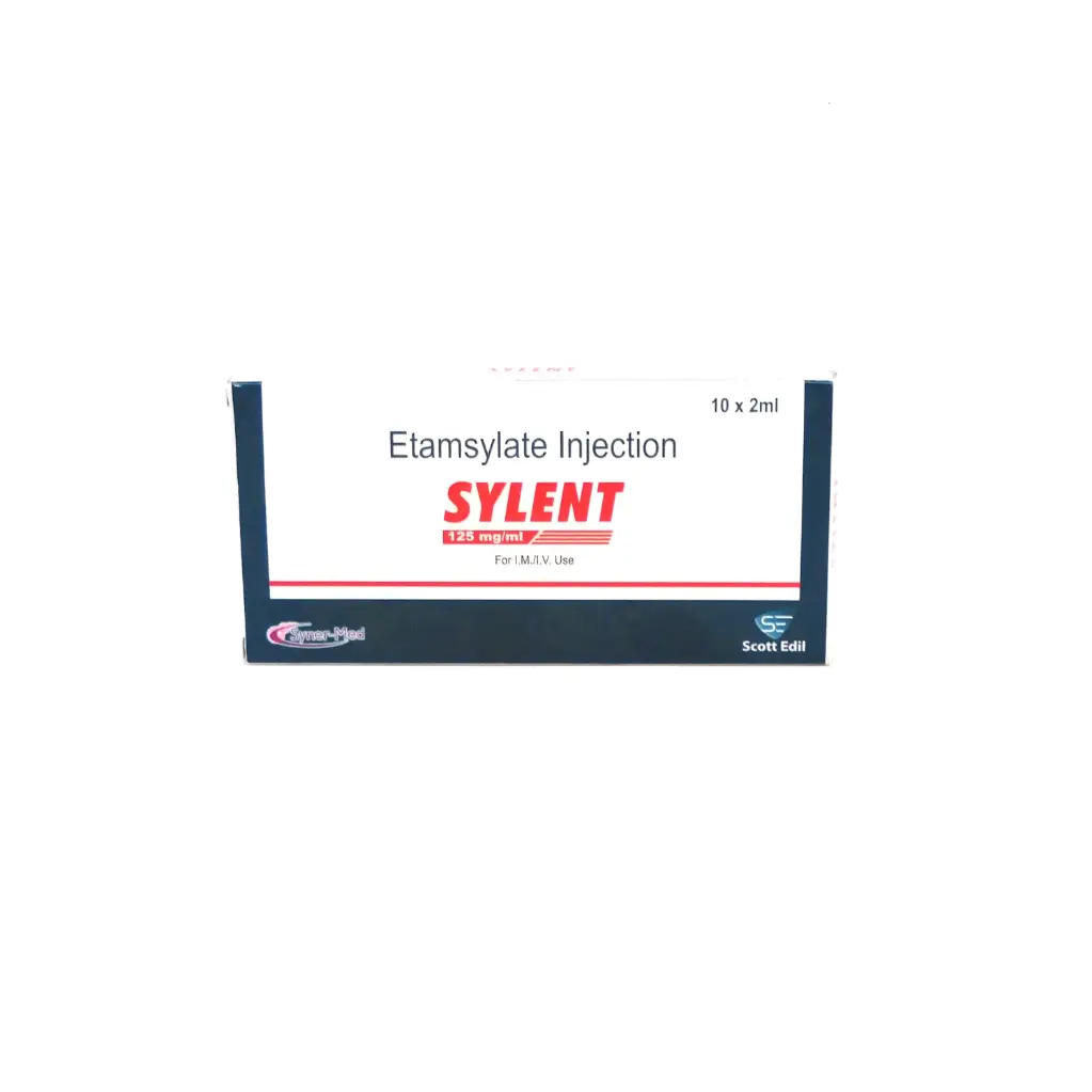 Etamsylate 125mg/ml Injection Ampoule (Sylent)