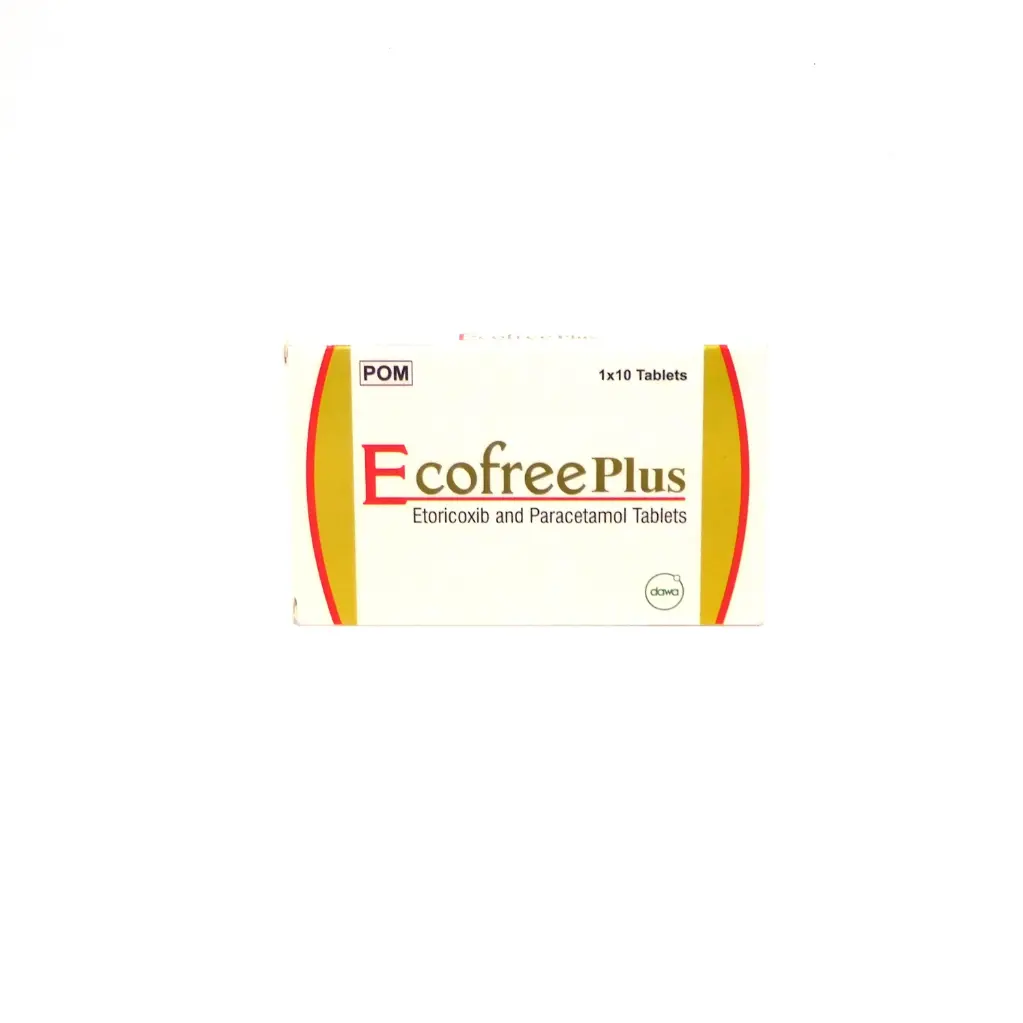 Etoricoxib/Paracetamol 60mg/500mg Tablets (Ecofree Plus)
