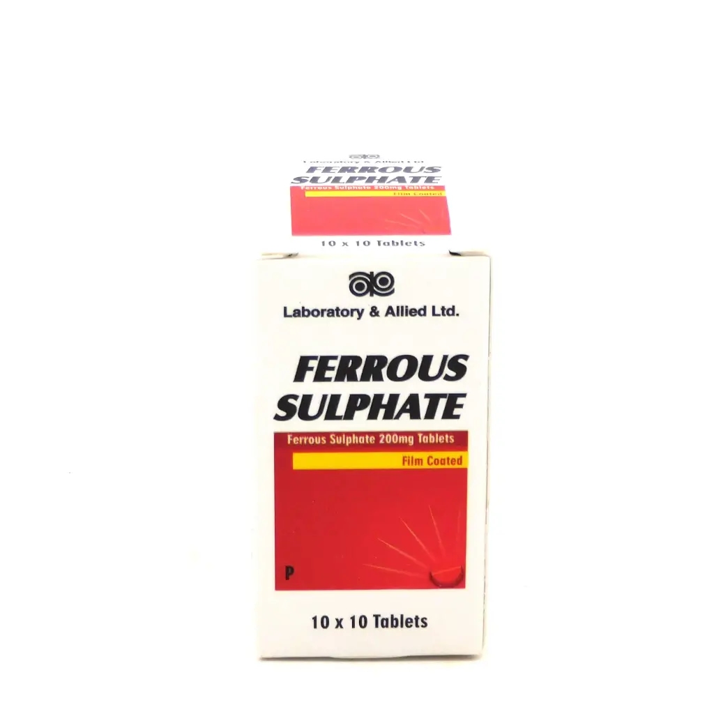 Ferrous Sulphate 200mg Tablets (Lab and Allied)