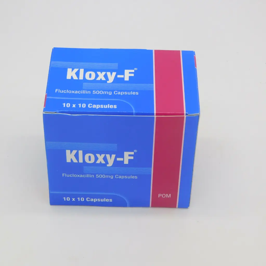 Flucloxacillin 500mg Capsules (Kloxy F)