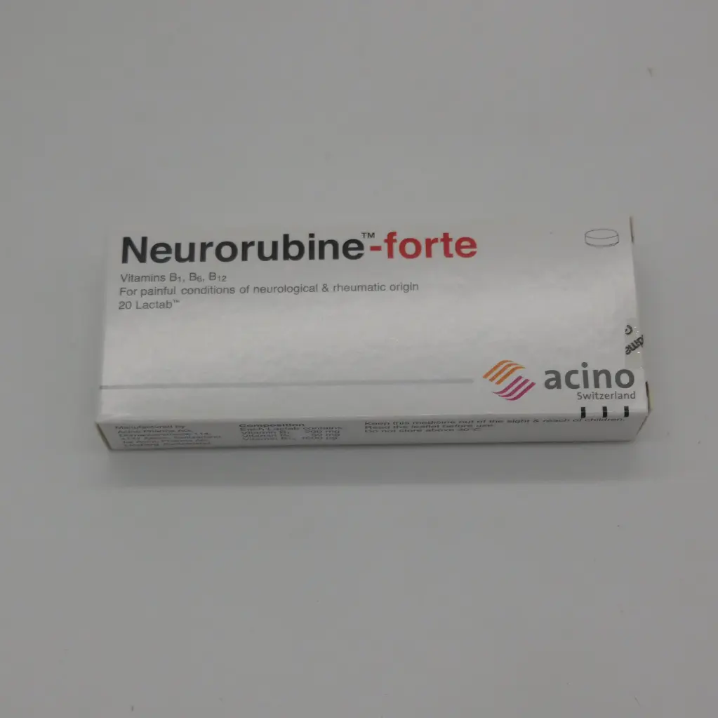 Vitamin B1, B6, B12 Tablets (Neurorubine-Forte)
