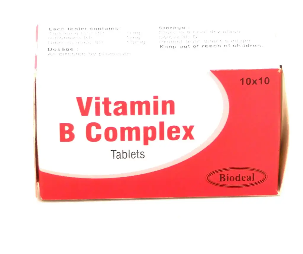Vitamin B Complex Tablets Blister (Biodeal)