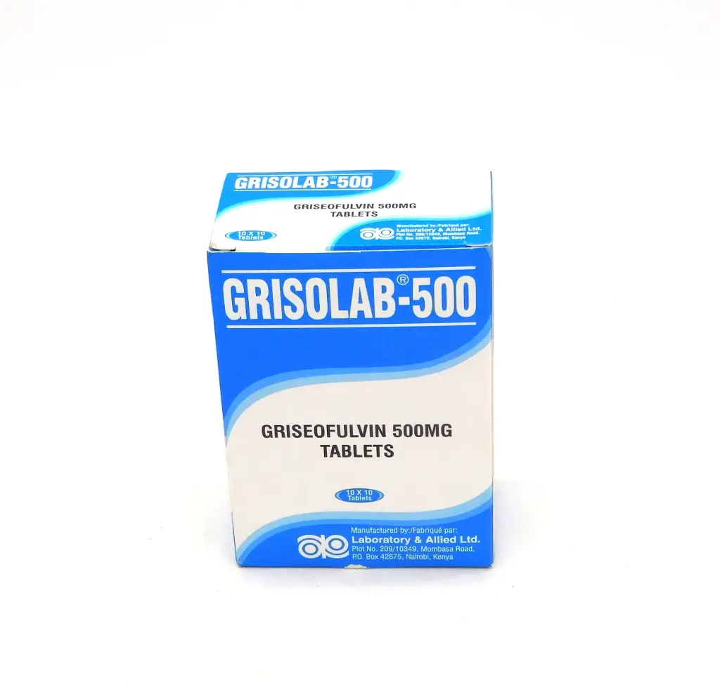 Griseofulvin 500mg Blister Tablets (Grisolab-500)