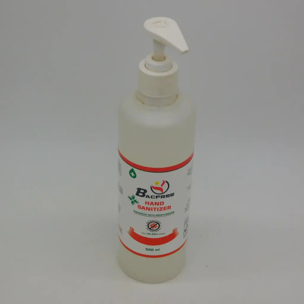 Hand Sanitizer 500ml Bottle With Pump (Bacfree)