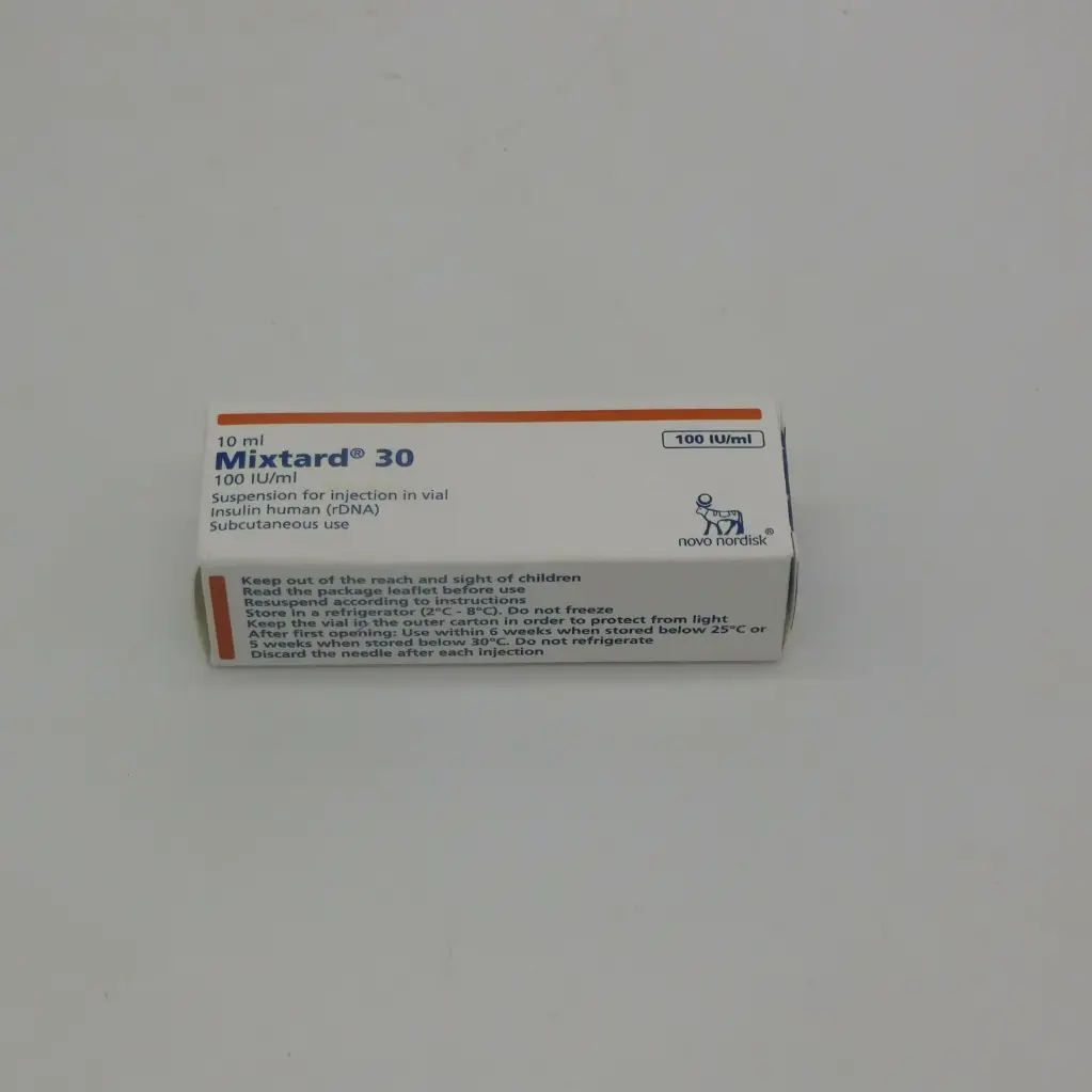 Human Insulin Injection 3.5mg/ml Vial 10ml (Mixtard 30)