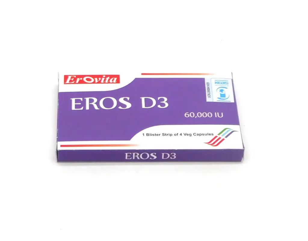 Vitamin D3 60000IU (Eros D3)