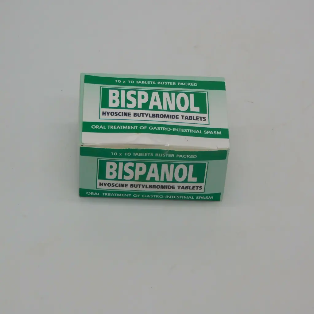 Hyoscine Butylbromide 10mg Tablets (Bispanol)