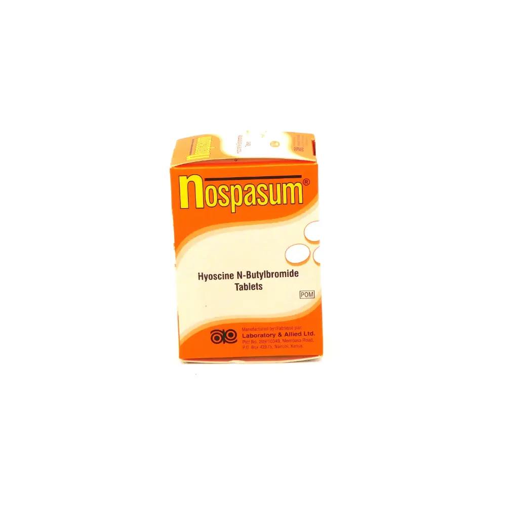 Hyoscine Butylbromide 10mg Tablets (Nospasum)