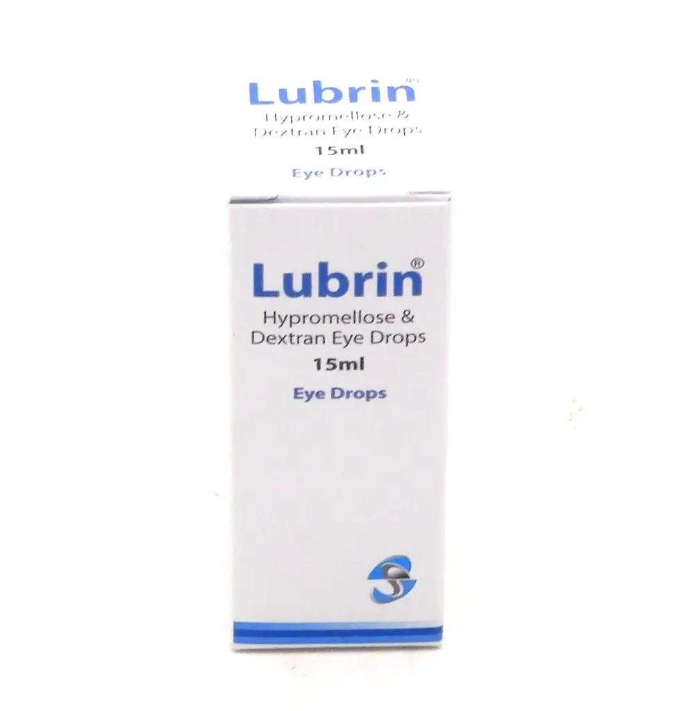 Hypromellose/Dextran Eye Drops 15ml (Lubrin) 