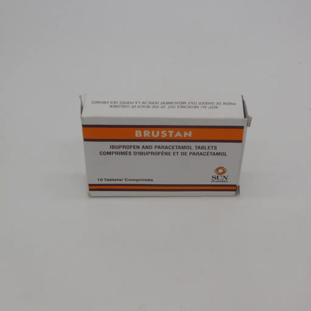 Ibuprofen/Paracetamol 400/325mg Tablets (Brustan)