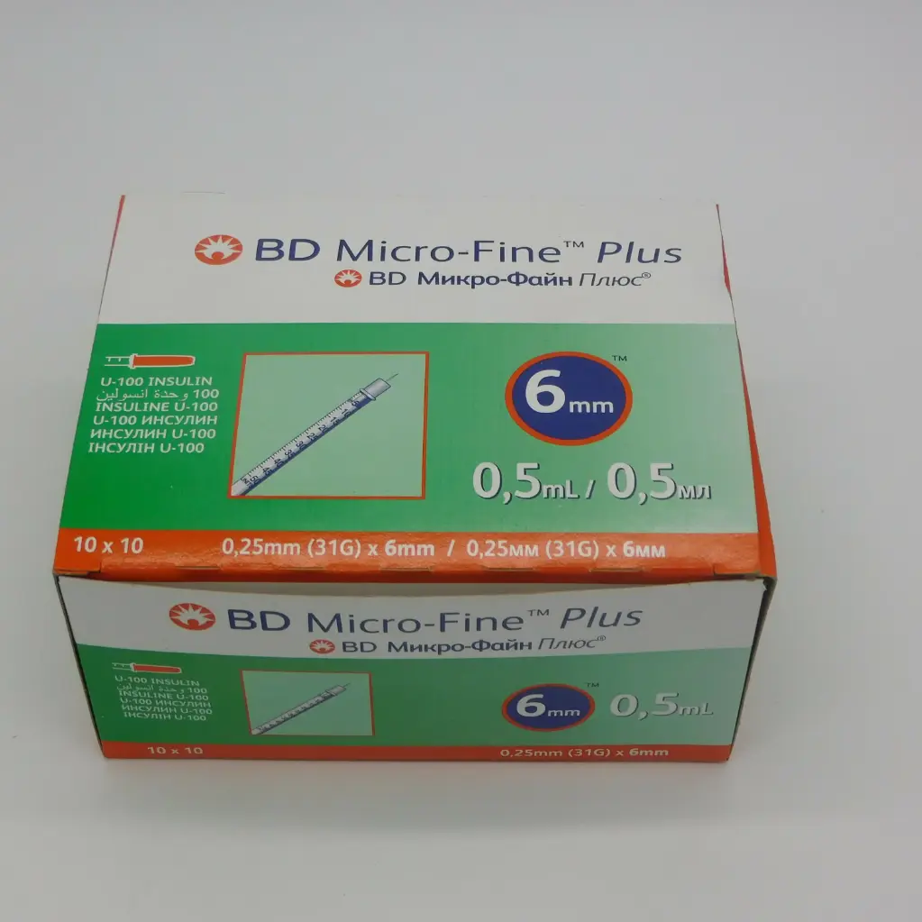Insulin Syringes 0.5ml 31G (BD Micro-Fine Plus)