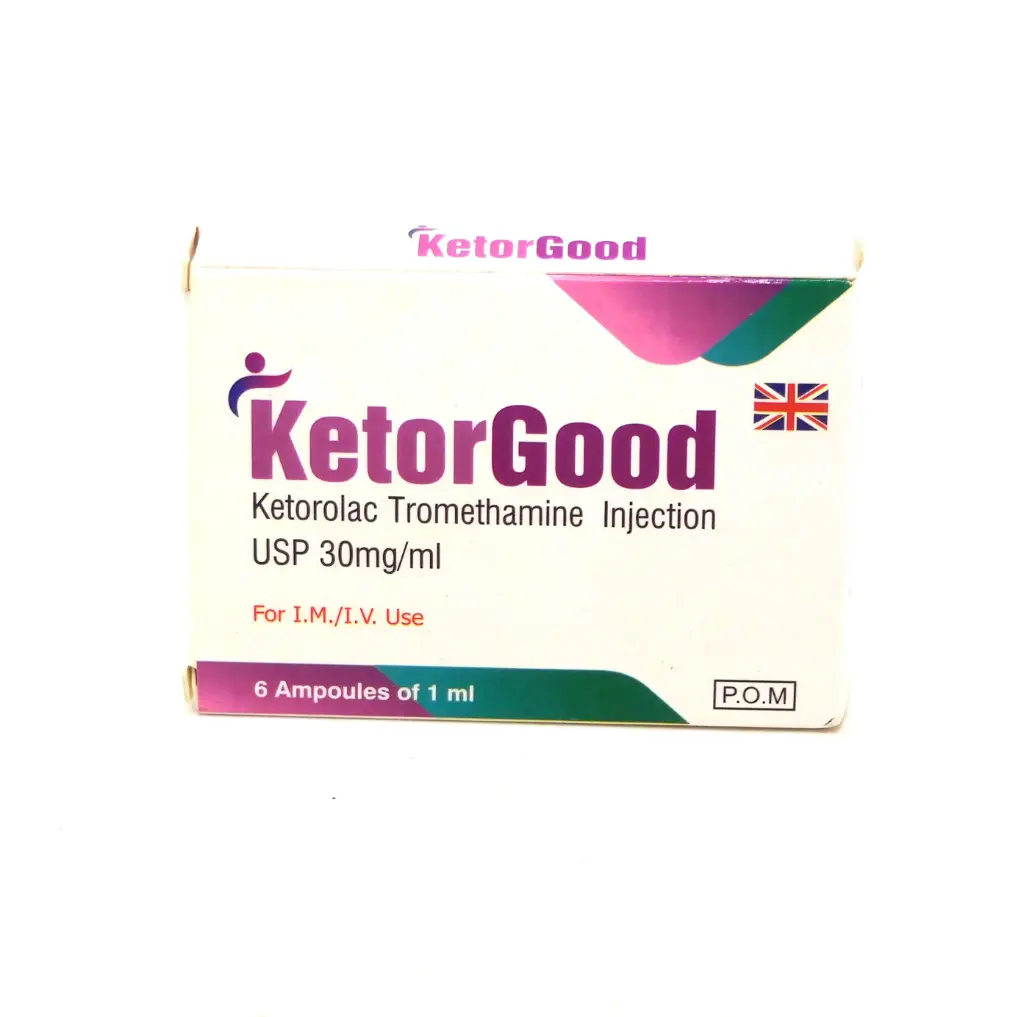 Ketorolac Tromethamine 30mg Injection (KetorGood)