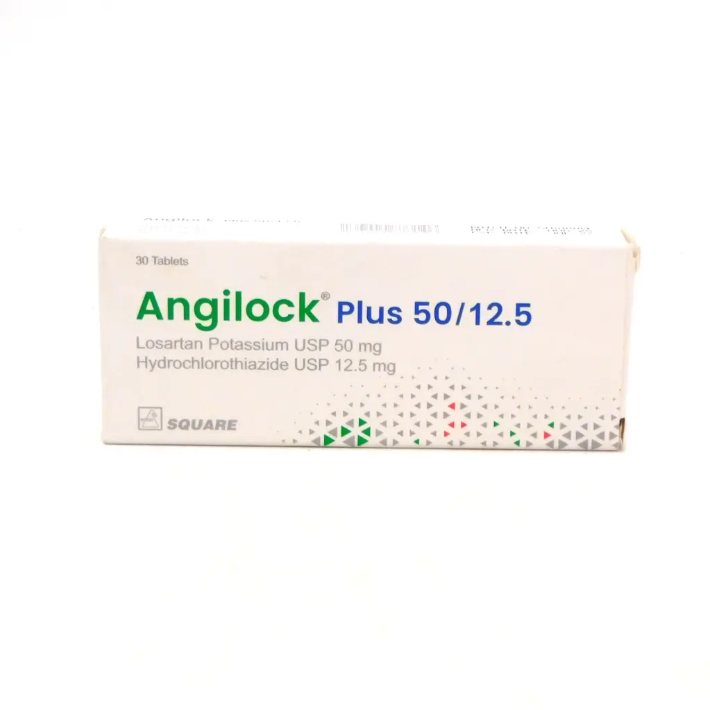 Losartan Potassium/Hcl 50/12.5mg (Angilock Plus)