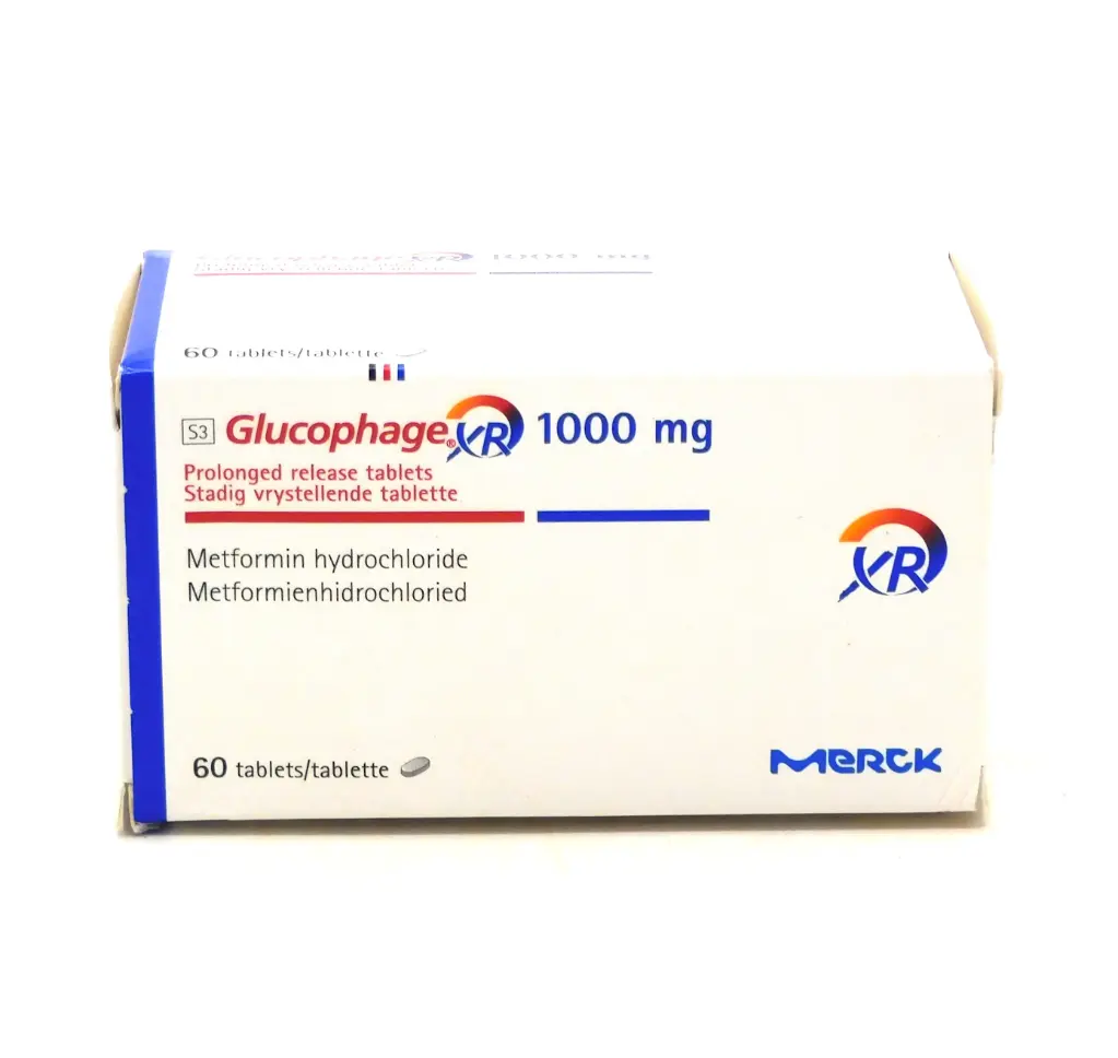 Metformin 1000mg Tablets (Glucophage XR)
