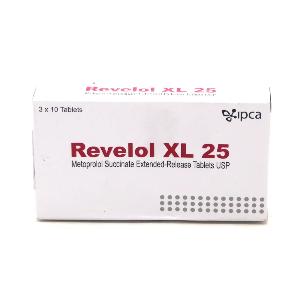 Metoprolol 25mg Tablets (Revelol XL 25)