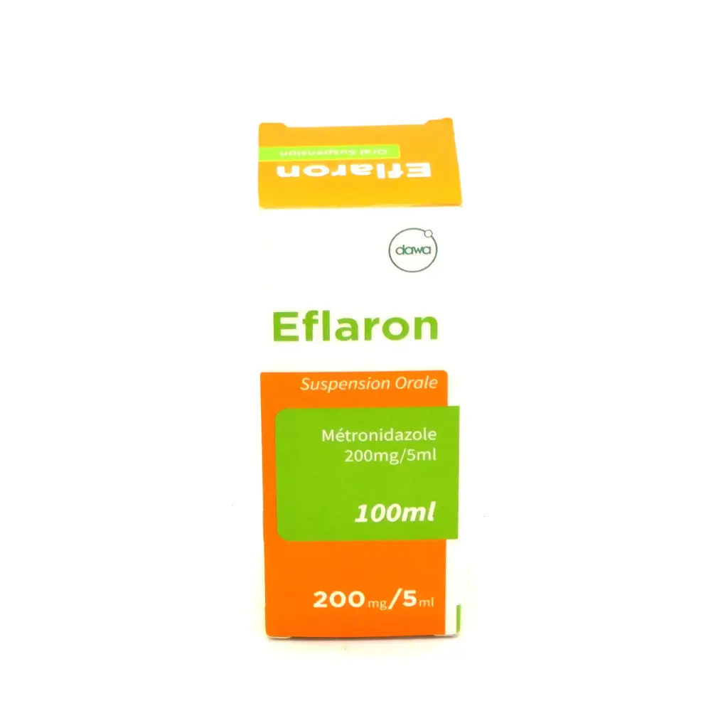 Metronidazole 100ml Suspension (Eflaron)