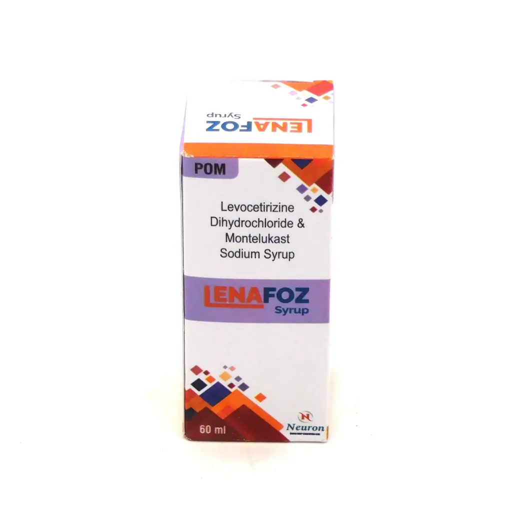 Montelukast/Levocetirizine 4/2.5mg Syrup 60ml (Lenafoz)